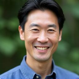 Portrait of David Kim, Stress Management Specialist